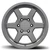 Avid.1 At-01 Wheels Rims 17x9 6x139.7 Nardo Grey -12mm | AT0117906M12NG
