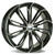 Encore Alloys Enc88 Wheels Rims 22x8 5x100 Gloss Black W/ Machined Face 45mm | ENC88-5569