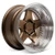 9Six9 Six-2 Deep Wheel 17x8.5 6x139.7 Bronze w/ Machined Lip 20mm 9002D-1785-20-639-BZML