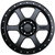 Falcon T1 Wheels Rims 17x9 6x139.7 Matte Black -12mm | T1-7983-12-MBK