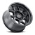 Dx4 Baja Wheels Rims 17x8.5 6x114.3 Flat Black 0mm | X2578545066BF1