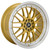 Impact Racing 505 Wheels Rims 18x8 5x100 Gold Machined Lip 38mm | 505GML-18814+38