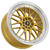Impact Racing 505 Wheels Rims 18x8 5x100 Gold Machined Lip 38mm | 505GML-18814+38