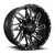Impact Off-Road 814 Wheels Rims 17x9 6x135 Gloss Black Milled 0mm | 814NGB-79066-00