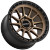 Impact Off-Road 8814 Wheels Rims 17x9 5x127 Bronze W/ Black Ring -12mm | 8814BRZ-79050-12