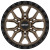 Impact Off-Road 8818 Wheels Rims 17x9 6x139.7 Bronze W/ Black Ring 0mm | 8818BRZ-79060-00