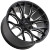 Impact Off-Road 911 Wheels Rims 20x10 5x127 Gloss Black Milled -12mm | 911GB-21056-12