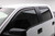 EGR® 573475 SlimLine In-Channel WindowVisors 4pc Black Finish Ford F-350