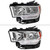 Spec-D Spec-D Dodge Ram 2500 3500 Oe Halogen Headlight Left- Chrome Housing Clear Lens Amber Reflector | SPE 2LH-RAM1925-L-RS