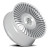 Dolce Luxury Trento Wheels Rims 24x10 5x112 5x120 Gloss Sliver With Brushed Face 35mm | TRENTO-241010GSBF