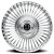 Dolce Luxury Trento Wheels Rims 20x10.5 5x112 5x120 Chrome 40mm | TRENTO-2010510C