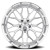 Dolce Performance Magari Wheels Rims 20x8.5 5x112 Gloss Silver 28mm | MAGARI-28552GS28