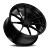 Dolce Performance Veloce Wheels Rims 20x10 5x120 Gloss Black 40mm | VELOCE-21045GB