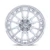 Fuel Fc888 Revolt Wheels Rims 20x9 6x139.7 Hyper Silver W/ Machined Face 20mm | FC888SD20906820