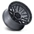 Fuel Fc890 Rail Wheels Rims 17x9 6x139.7 Gloss Gunmetal W/ Gloss Black Lip 1mm | FC890AB17906801