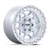 Kmc Km553 Torx Wheels Rims 17x8.5 5x127 Gloss Silver W/ Machined Face 0mm | KM553SD17855000