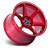Motegi Mr160 Battle Vi Wheels Rims 18x9.5 5x114.3 Cherry Red Metallic W/ Machined Lip 40mm | MR160QD18951240