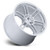 Rotiform Rc209 Rps Wheels Rims 19x8.5 5x114.3 Matte Silver W/ Diamond Cut Lip 35mm | RC209SD19851235
