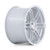 Rotiform Rc209 Rps Wheels Rims 19x8.5 5x100 Matte Silver W/ Diamond Cut Lip 35mm | RC209SD19855M35
