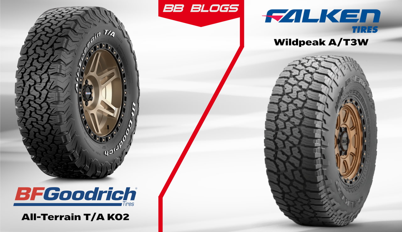 BFGoodrich All Terrain KO2 vs. Falken Wildpeak AT3W