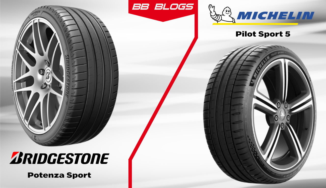 Bridgestone Potenza Sport Vs Michelin Pilot Sport 5