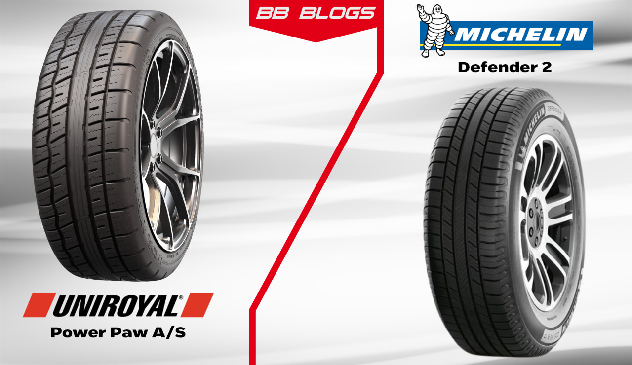 Uniroyal Power Paw A/S and Michelin Defender 2