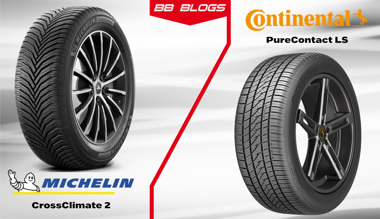 Michelin CrossClimate 2 vs. Continental PureContact LS