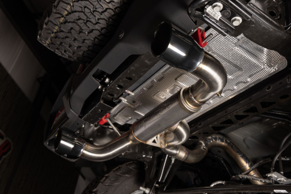 Flowmaster exhaust under vehicle