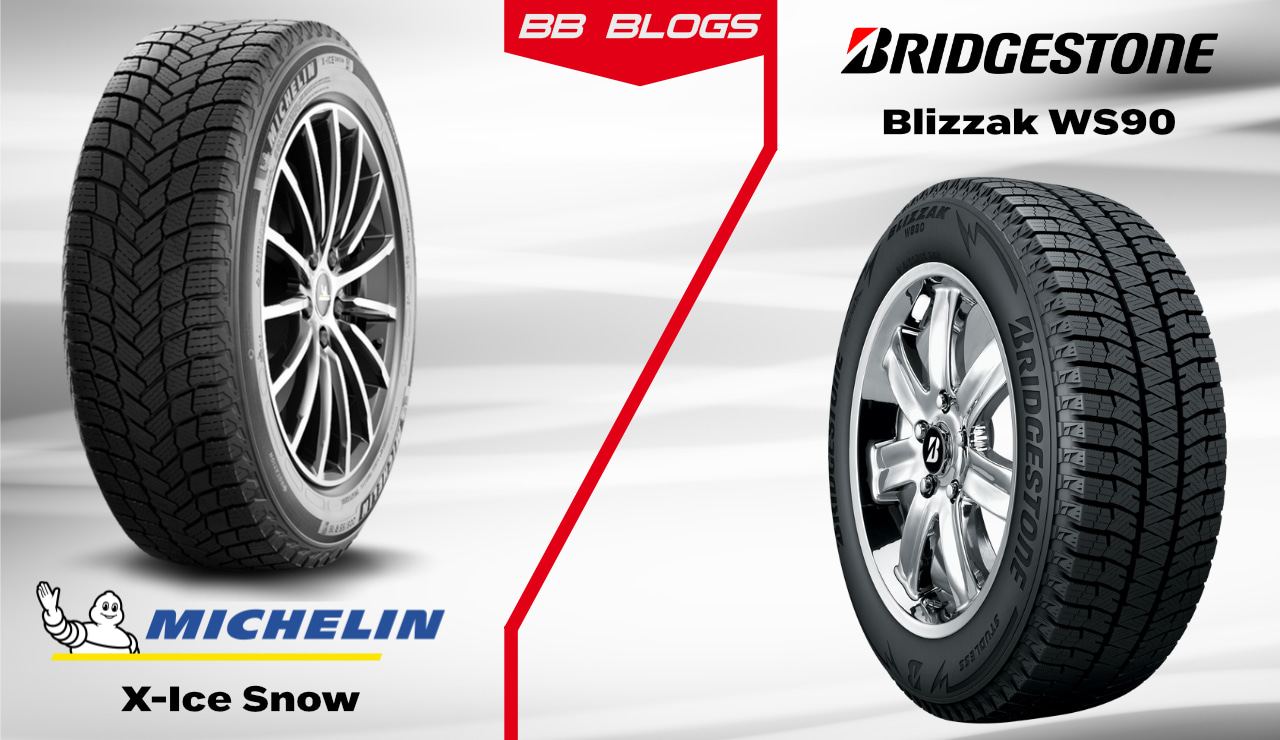 Michelin X-Ice Snow Vs Bridgestone Blizzak WS90