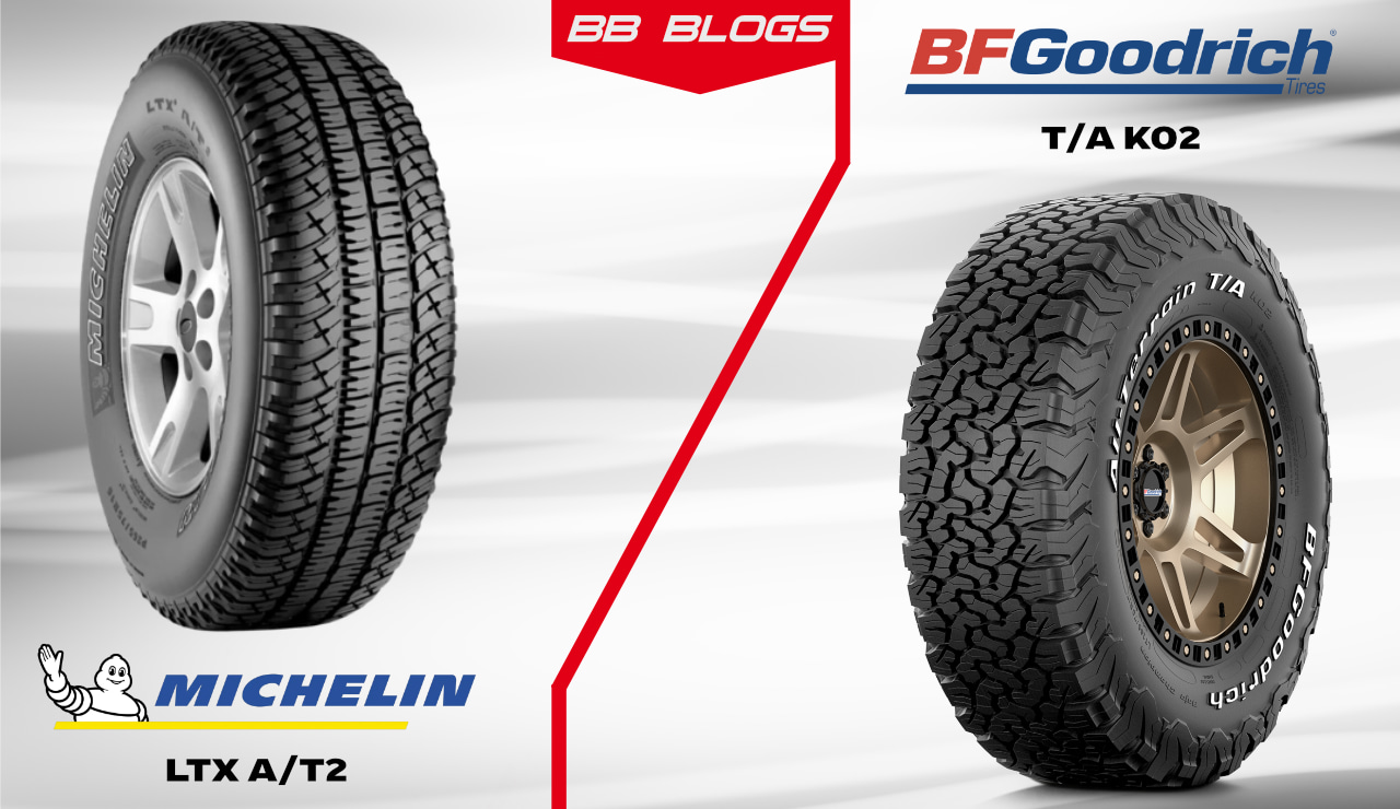 Michelin LTX AT2 vs BFGoodrich TA KO2