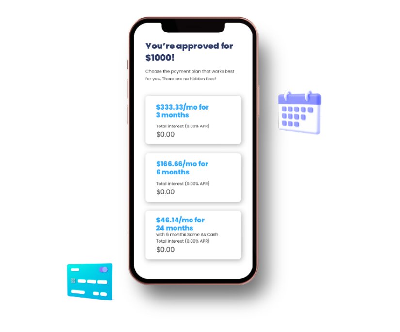 Financing on BB Wheels