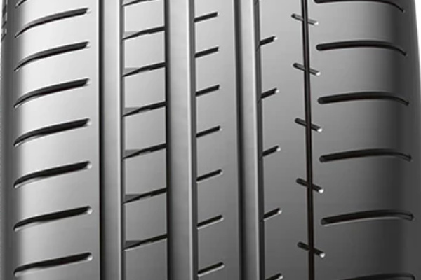 Example of a summer tire tread