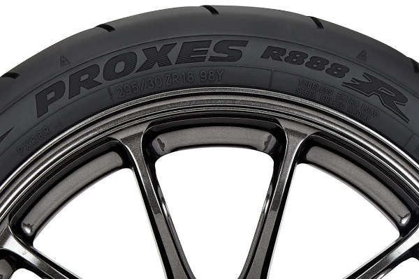Toyo Proxes R888R Sidewall View