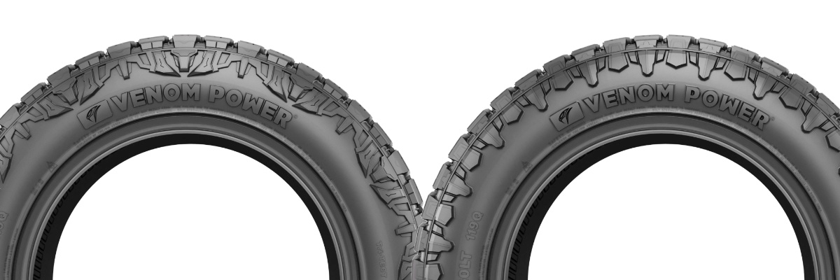 Venom Power Terra Hunter RT+ Dual Sidewall Designs