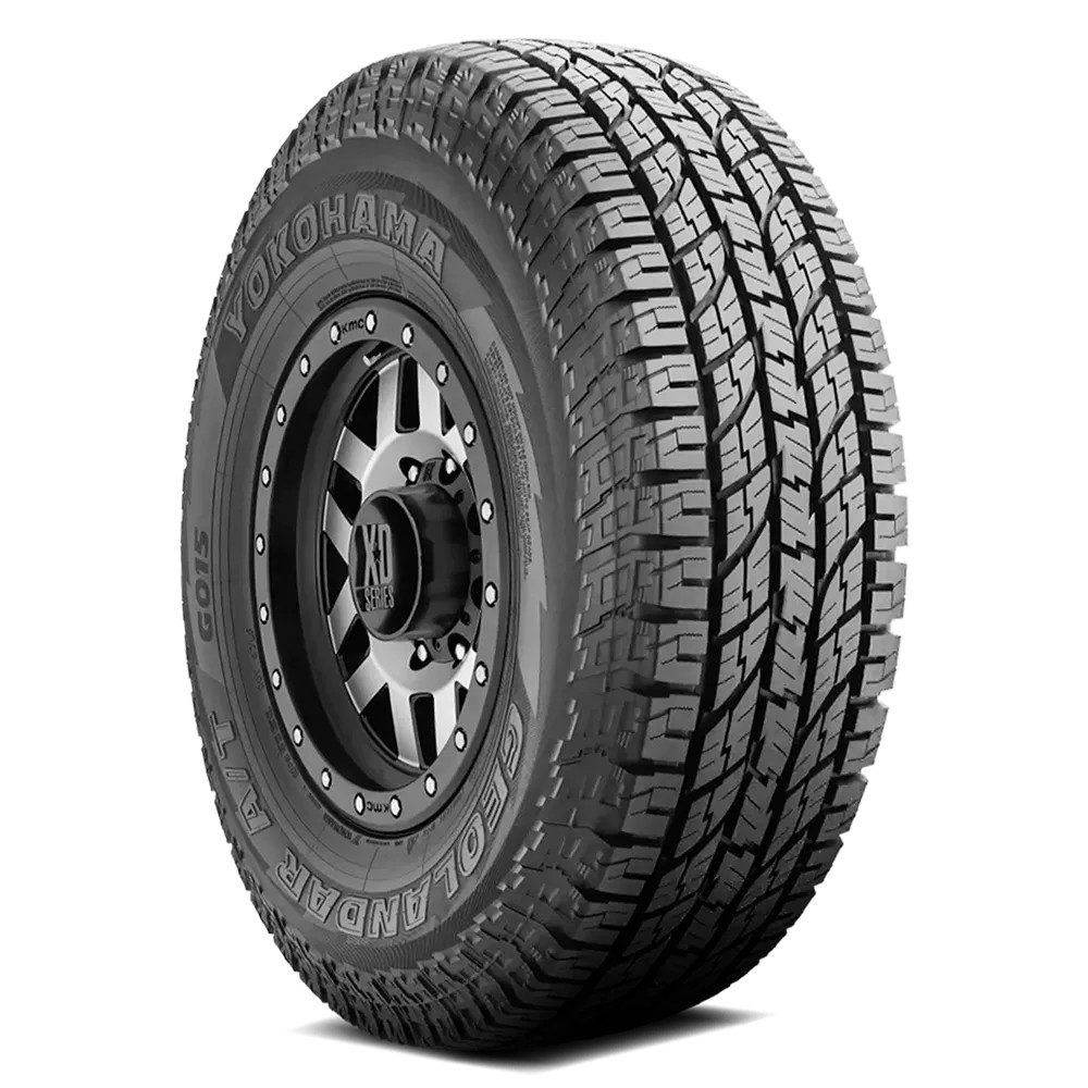 Yokohama Geolandar A/T G015 285/70R17 White Letter Tires