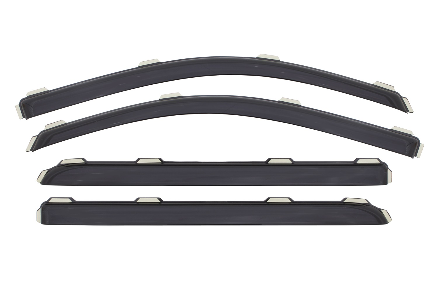 Auto Ventshade Ventvisor In-Channel Deflector - 4 pc | BBFF 194536