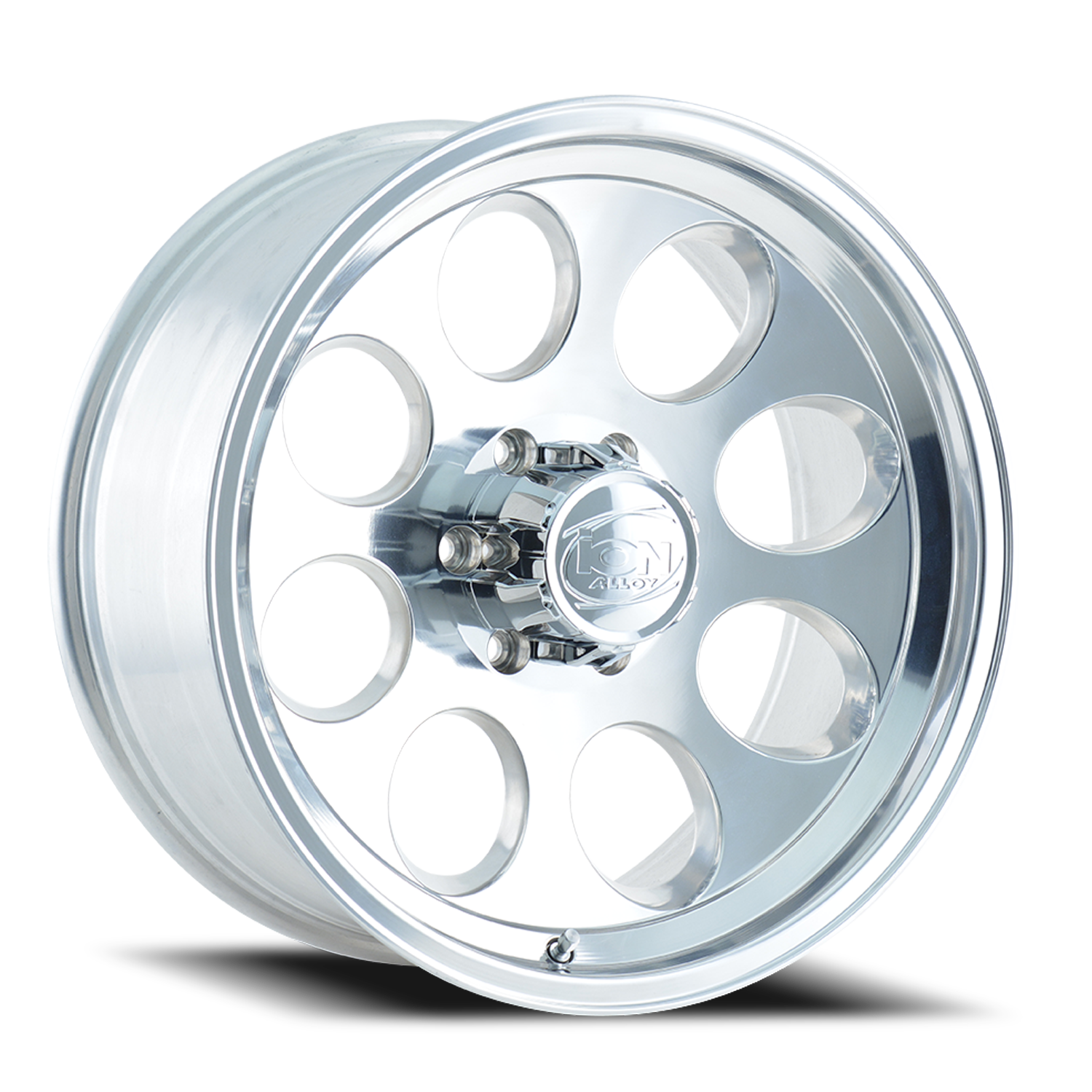 Ion 171 16x10 8x165.1/8x6.5 Polished -38mm Wheels | BB Wheels