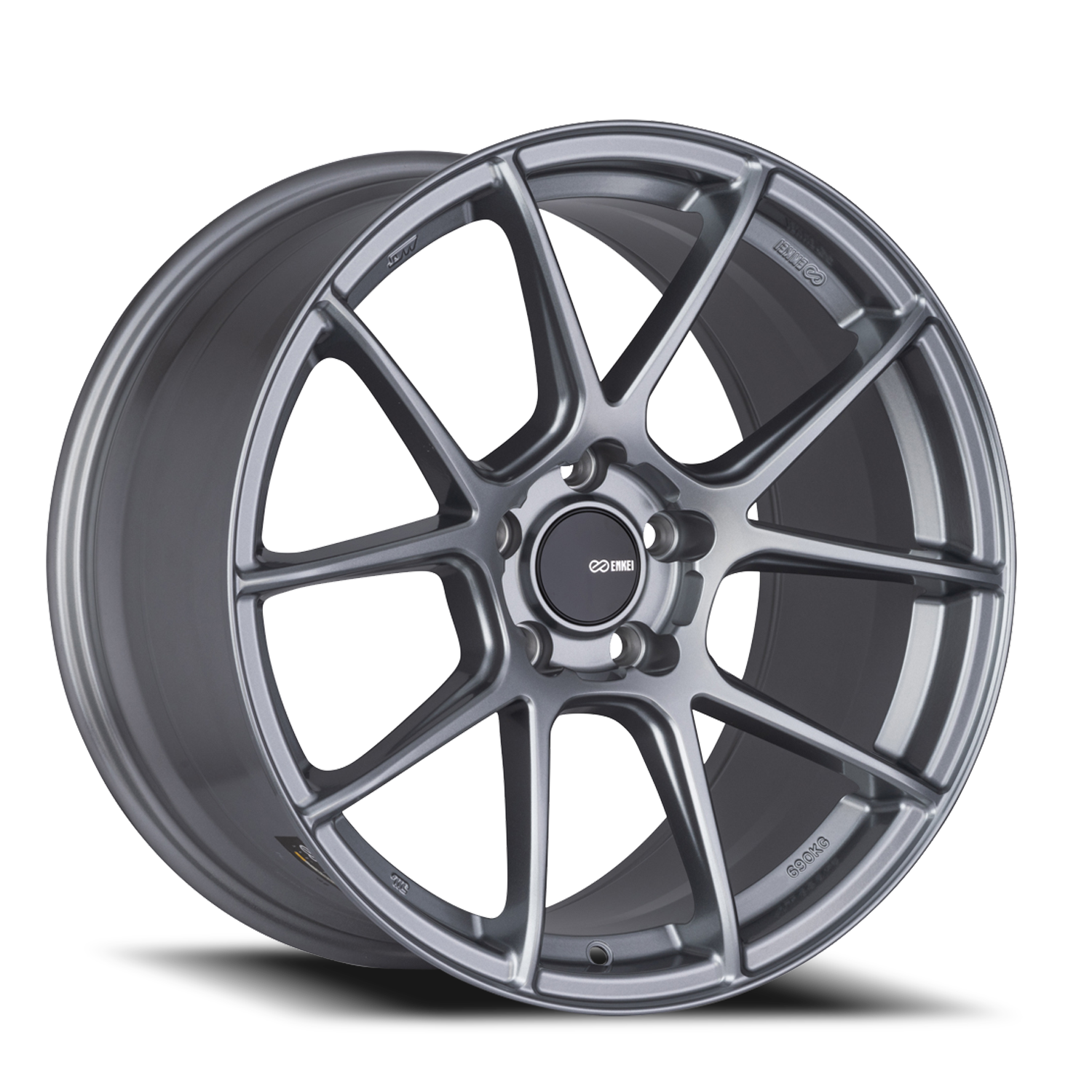 Enkei Ts-V 18x9.5 5x114.3/5x4.5 Storm Grey 38mm Wheels