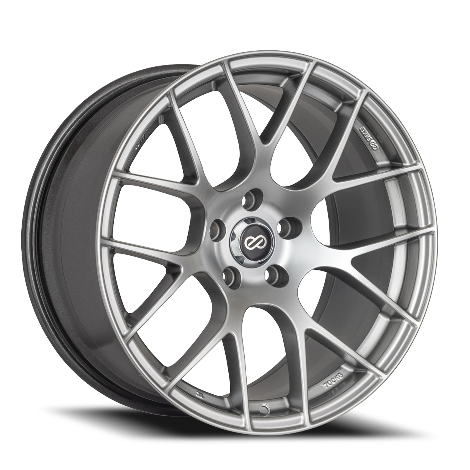 Enkei Raijin Wheels Rims 18x8 5x120 Hyper Silver 42mm | 467