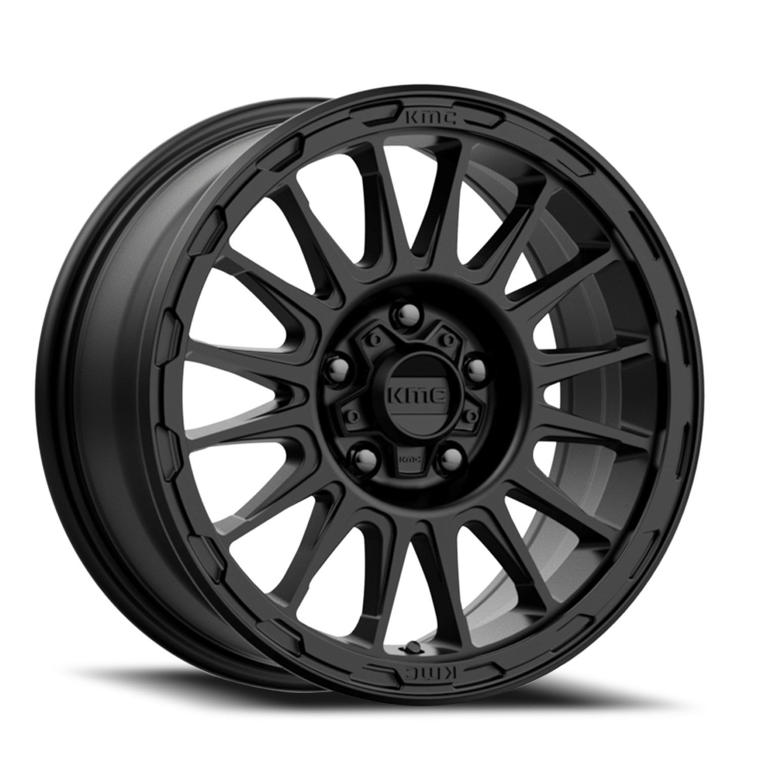Kmc Km542 Impact 18x9 6x139.7/6x5.5 Satin Black 0mm Wheels