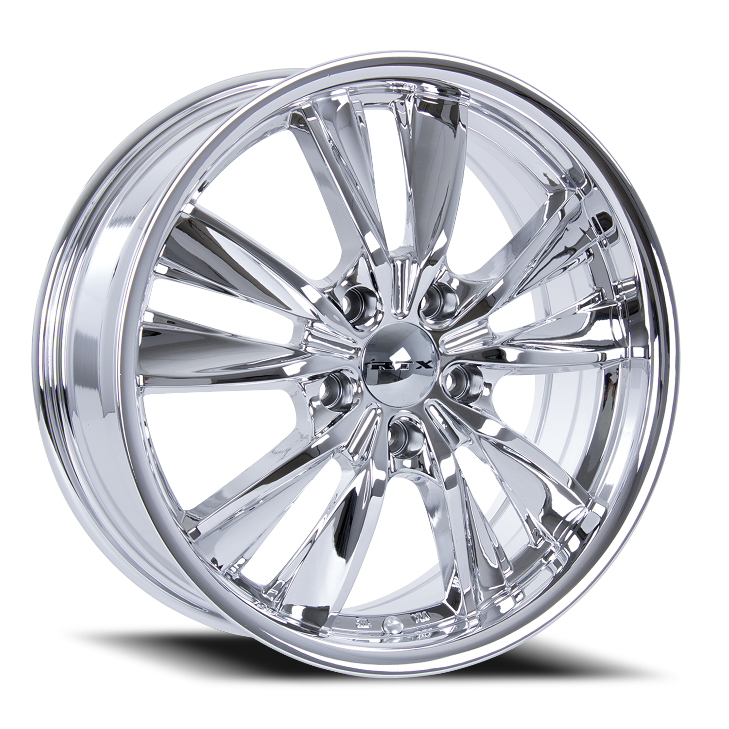 RTX Twist 17x7 5x114.3/5x4.5 Chrome (Pvd) 40mm Wheels