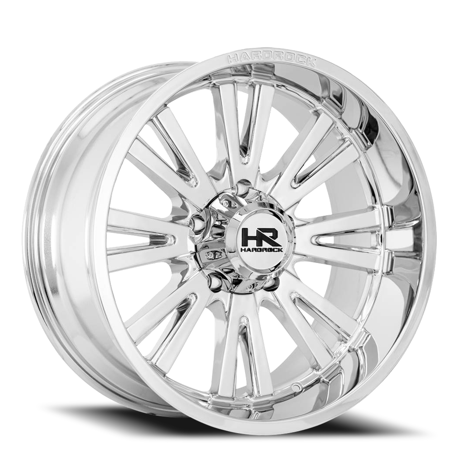 Hardrock Offroad Spine Xposed Wheels Rims 20x12 6x135 Chrome -51mm