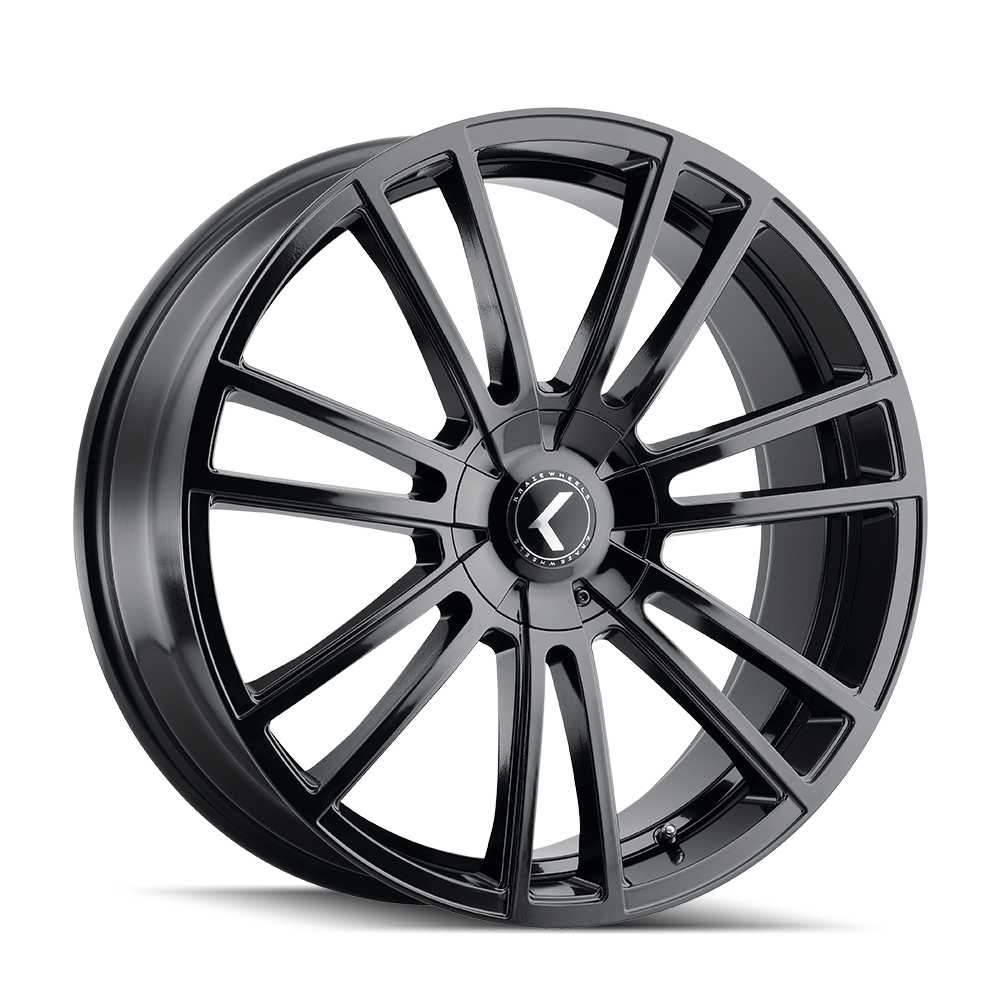 Kraze Kr183 Spectra 20x8.5 5x112 5x120 Black 38mm Wheels