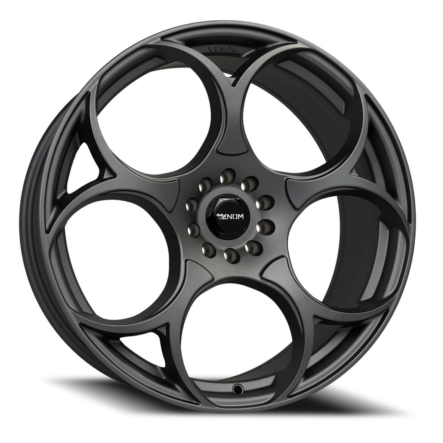Venom 43 18x8.5 5x112 5x114.3 Matte Gunmetal 35mm Wheels Venom 43 18x8.5 5x112 5x114.3 Matte Gunmetal 35mm Wheels