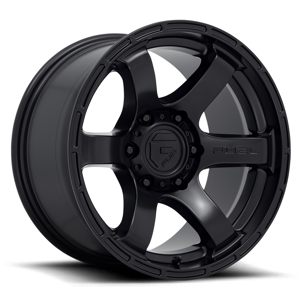 ラッシュ　ブル　プリシク Fuel D766 Rush 17x9 6x139.7/6x5.5 Satin Black -12mm Wheels