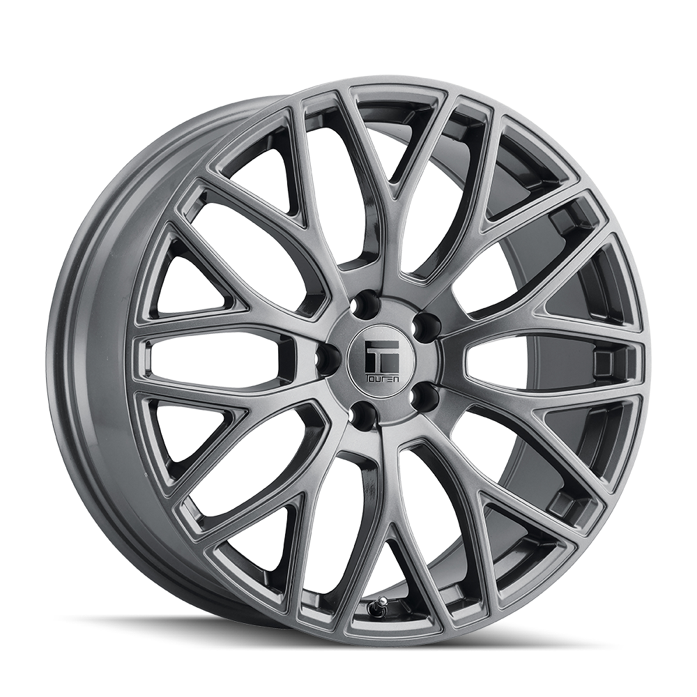 Touren Tr76 17x8 5x114.3/5x4.5 Gloss Graphite 35mm Wheels