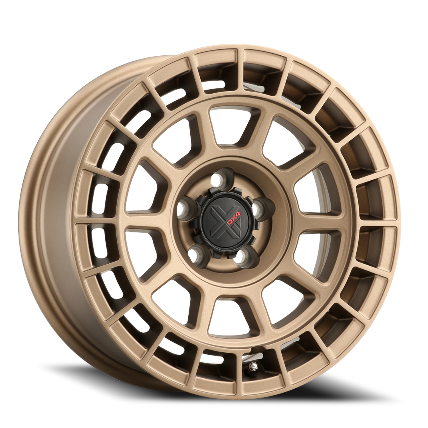 Dx4 Pocket 15x7 5x114.3/5x4.5 Frozen Bronze 15mm Wheels