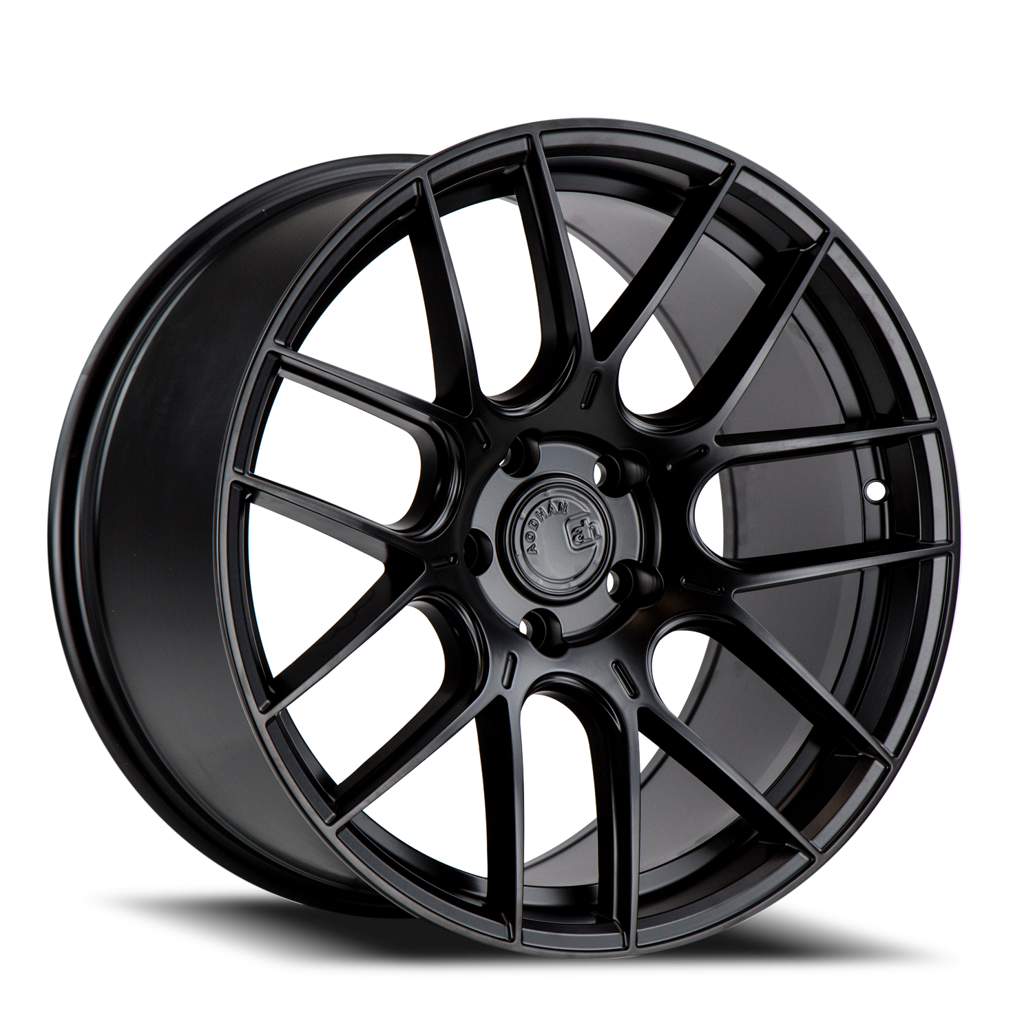 Aodhan Ah-X 18x8.5 5x112 Matte Black 35mm Wheels