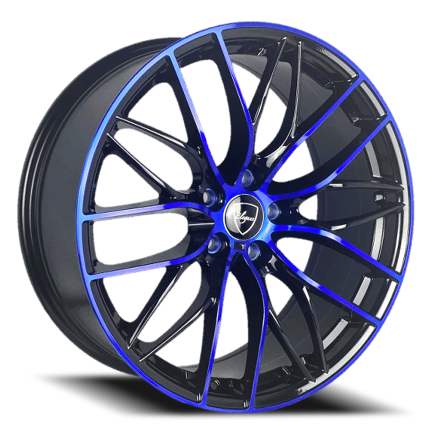 Elegance E010 Wheels Rims 20x8.5 5x114.3 Gloss Black W