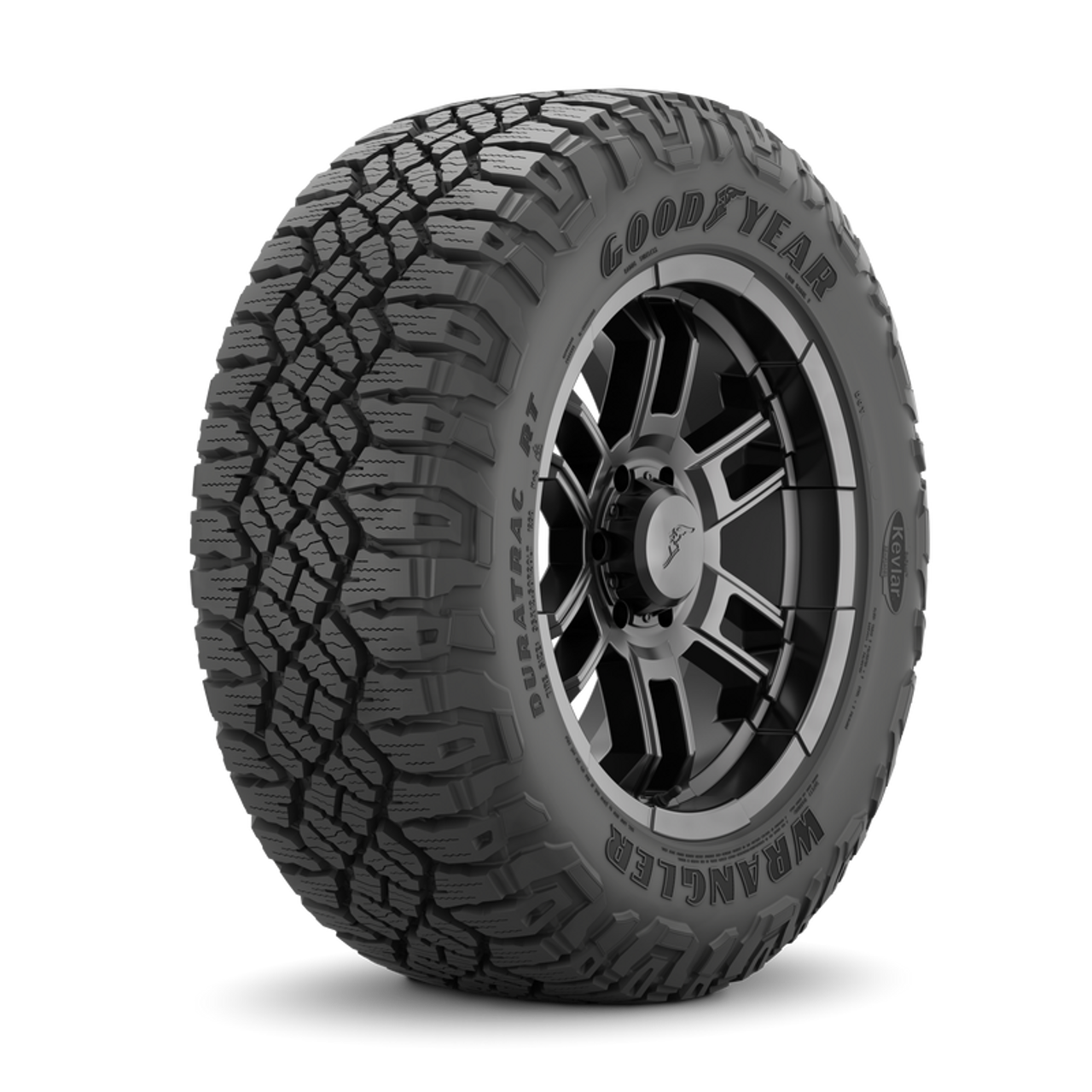 Goodyear Wrangler DuraTrac RT LT 35X12.50R20 Tires | BB Wheels
